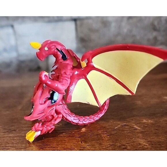 Bakugan Dragonoid Red Collector Figure only Spin Master used 2" - Picture 4 of 7